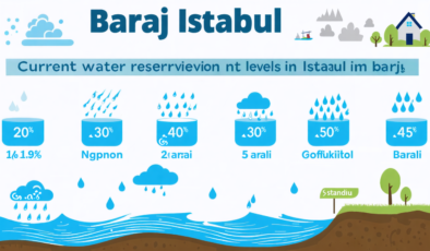 İstanbul Baraj Doluluk Oranları 15 Kasım 2023